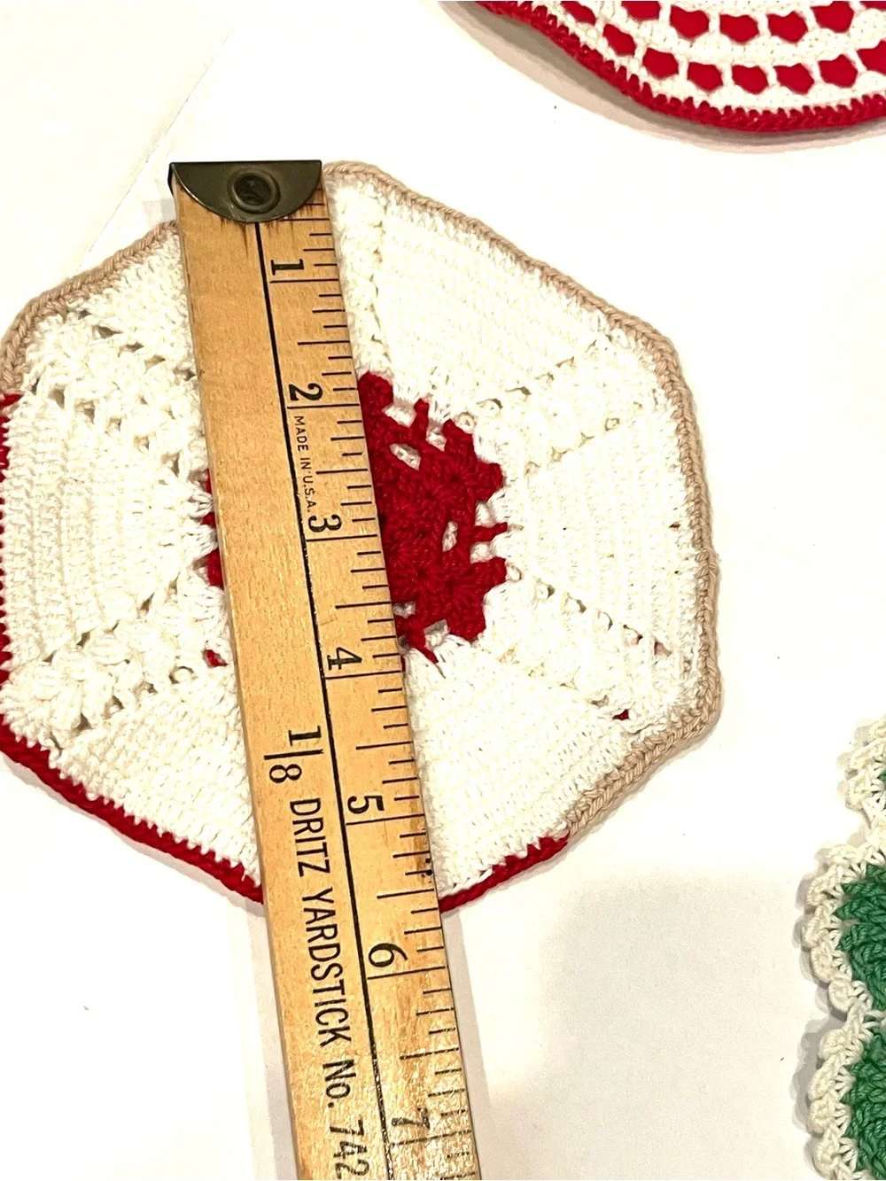 Lot of 4 Vintage Handmade Potholders
